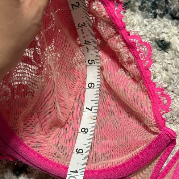 Cacique Vibrant Pink Lace Bra - Picture 7 of 11